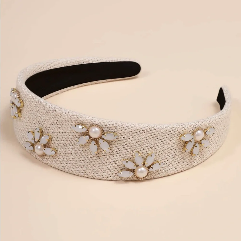 Faux Pearl‎ Decor Hair headband,Hair Hoop Headbands Hair Accessories